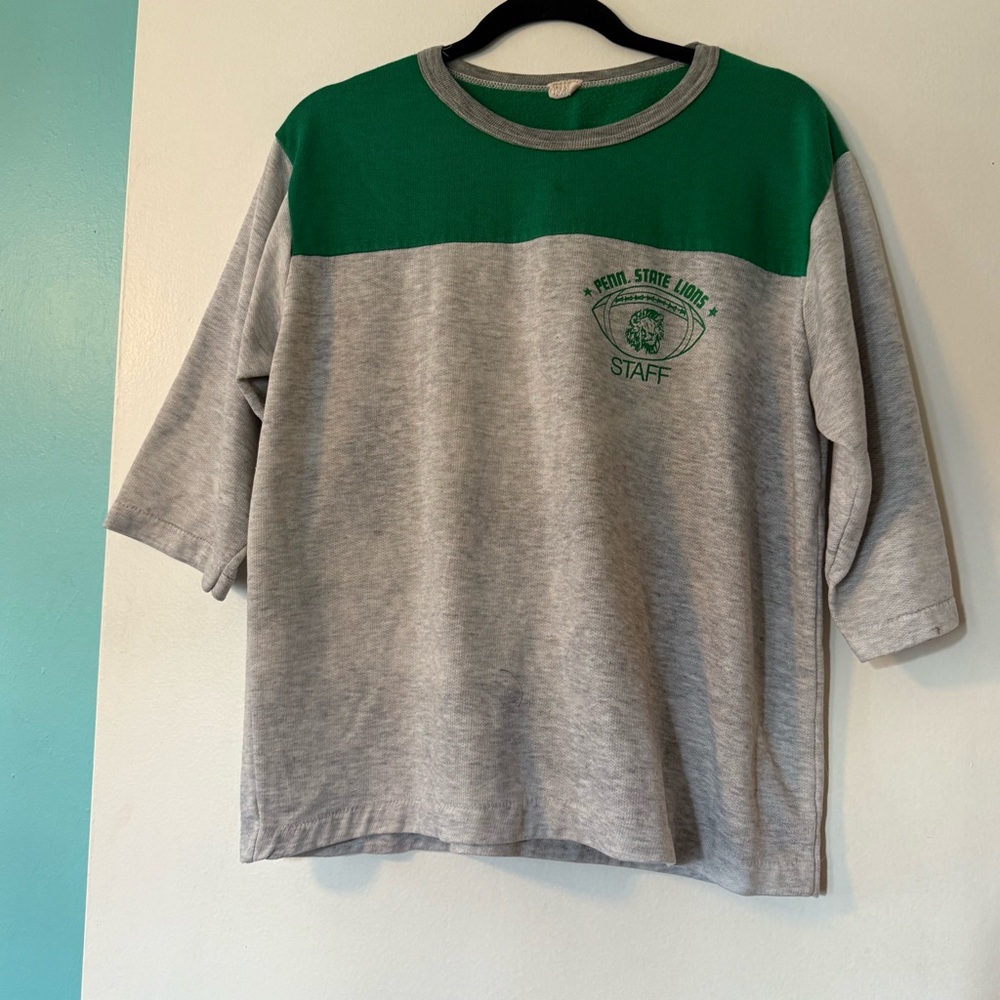 Vintage 1970s/1980s Penn State Lions Staff Shirt by Better Paterno Era Wear